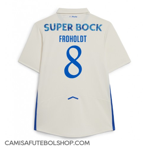Camisa de time de futebol Porto Victor Froholdt #8 Replicas 3º Equipamento 2025-26 Manga Curta Camisa de time de futebol Porto Victor Froholdt #8 Replicas 3º Equipamento 2025-26 Manga Curta